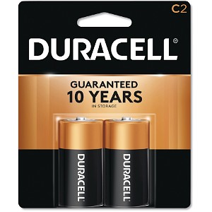 Duracell Coppertop C Size 2 Pack