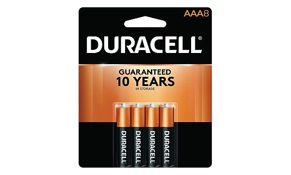 Duracell Coppertop AAA 8 Pack