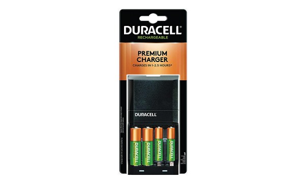 Duracell 1-2.5hr Charger + 2 x AA/AAA